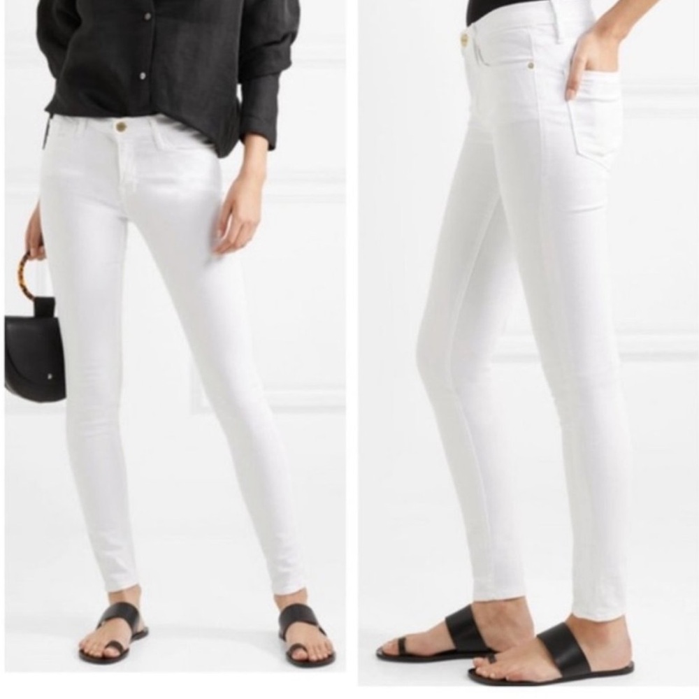 NWT Frame Le Skinny de Jeanne Mid Rise Skinny Jeans 26